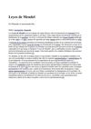 leyes mendel