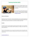 Teaching Kids Bicycle Safety