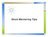 Email Marketing Tips