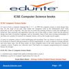 ICSE Computer Science books