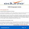 ICSE Geography books