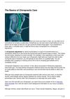The Basics of Chiropractic Care
