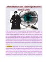 A Privatdetektiv can Gather legal Evidence for Any Crime
