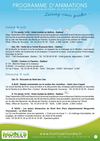 Programme d'animations du 18 au 25 août 2012