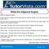 What Are Adjacent Angles