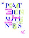 Journées européennes du patrimoine à Montreuil - 15 & 16 septembre 2012