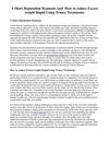 Trance Opens The Metabolic Encoding And Just what Factors Will perform with Hypnotherapy Treatment