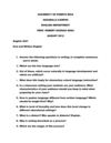 Class Notes English 3021 2012