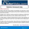 Statistics Homework Help