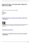 Books of The Times: ‘Lionel Asbo: State of England’ by Martin Amis + MORE