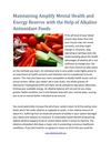 Amplify Mental Health and Energy Reserve with the Help of Alkaline Antioxidant Foods 