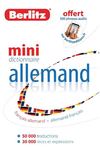 Allemand-Français / Français-Allemand - Mini-dictionnaire Berlitz - (extraits)