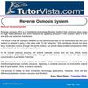 Reverse Osmosis System