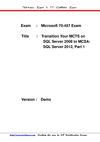 test4pass microsoft test 70-457 exam dumps free 4shared