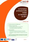 Chiffres clés formation professionnelle initiale en Aquitaine 2011