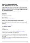 HUGE LIST: Make your best offers now…NicheCoupons.com and more