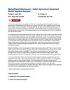 MarketReportsOnline.com - Indian Agricultural Equipment Market Segment Analysis