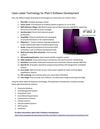 Uses Latest Technology for iPad 3 Software Development