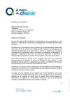 Réponse_PQ_ lettre CPCQ 31 juillet 2012_demandes électorales