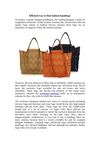 Efficient way to find fashion handbags