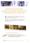Recueil des services & outils numériques - 2012/2013 - Académie de Nice