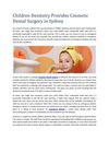 Cosmetic Dental Surgery
