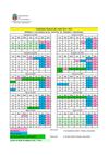 Calendario escolar 2012 / 2013
