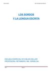 Lengua escrita en los sordos