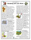 Gardening with Less Water, Student Fact Sheet - San Francisco, California