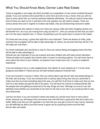 What You Should Know Abotu Donner Lake Real Estate