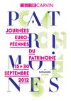 Journées Européennes du Patrimoines 2012