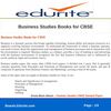 Business Studies Books for CBSE