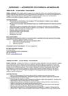 Category 1 Activities