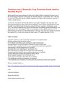 Aarkstore.com Research Crop Protection South America Monthly Report