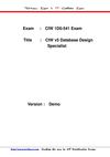 test4pass ciw exam 1D0-541 test dumps demo 4shared