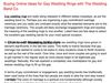 Buying Online Ideas for Gay Wedding Rings with The Wedding Band Co