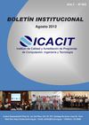 3er Boletín ICACIT 2012 (Enero-Agosto)