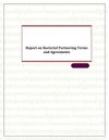 Report on Bacterial Partnering Terms and Agreements