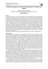 Earnings Managment and Ownership Structure Evidence from Nigeria