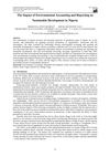 The Impact of Environmental Accounting and Reporting on Sustainable Development in Nigeria