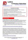 Lettre Secteur Retraites n°29