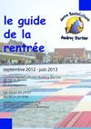 le guide de la rentrée du Centre SocioCulturel Audrey Bartier