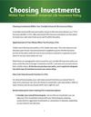 Choosing Investments Within Your Variable Universal Life Insurance Policy