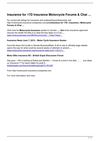Insurance for 17D Insurance Motorcycle Forums &amp; Chat …