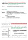 Cours Géo 5ème : Démographie et développement durable manuel Belin