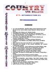 Country Web Bulletin Septembre/Octobre 2012