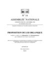 PPL N°14 reduire indmenites parlementaires par Lionnel LUCA