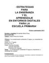 Estrategias para la enseñanza y el aprendizaje en entornos digitales para la escuela - 2° edición (Primaria)