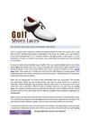 GET THE BEST GOLF SHOE LACES TO IMPROVE YOUR GAME