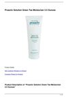 Proactiv Solution Green Tea Moisturizer 2.5 Ounces